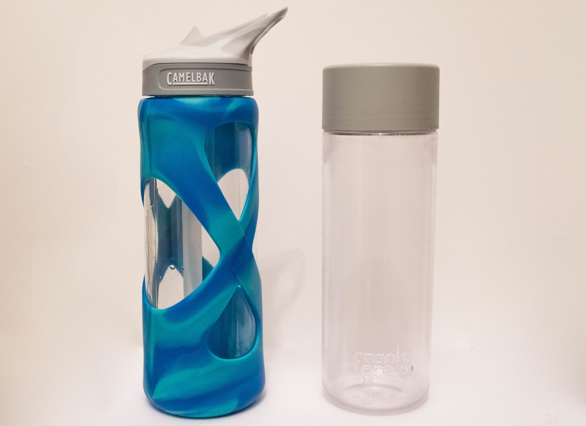 Reusable Water Bottle Review: Frank Green vs Eddy Camelbak - Two Small Feat